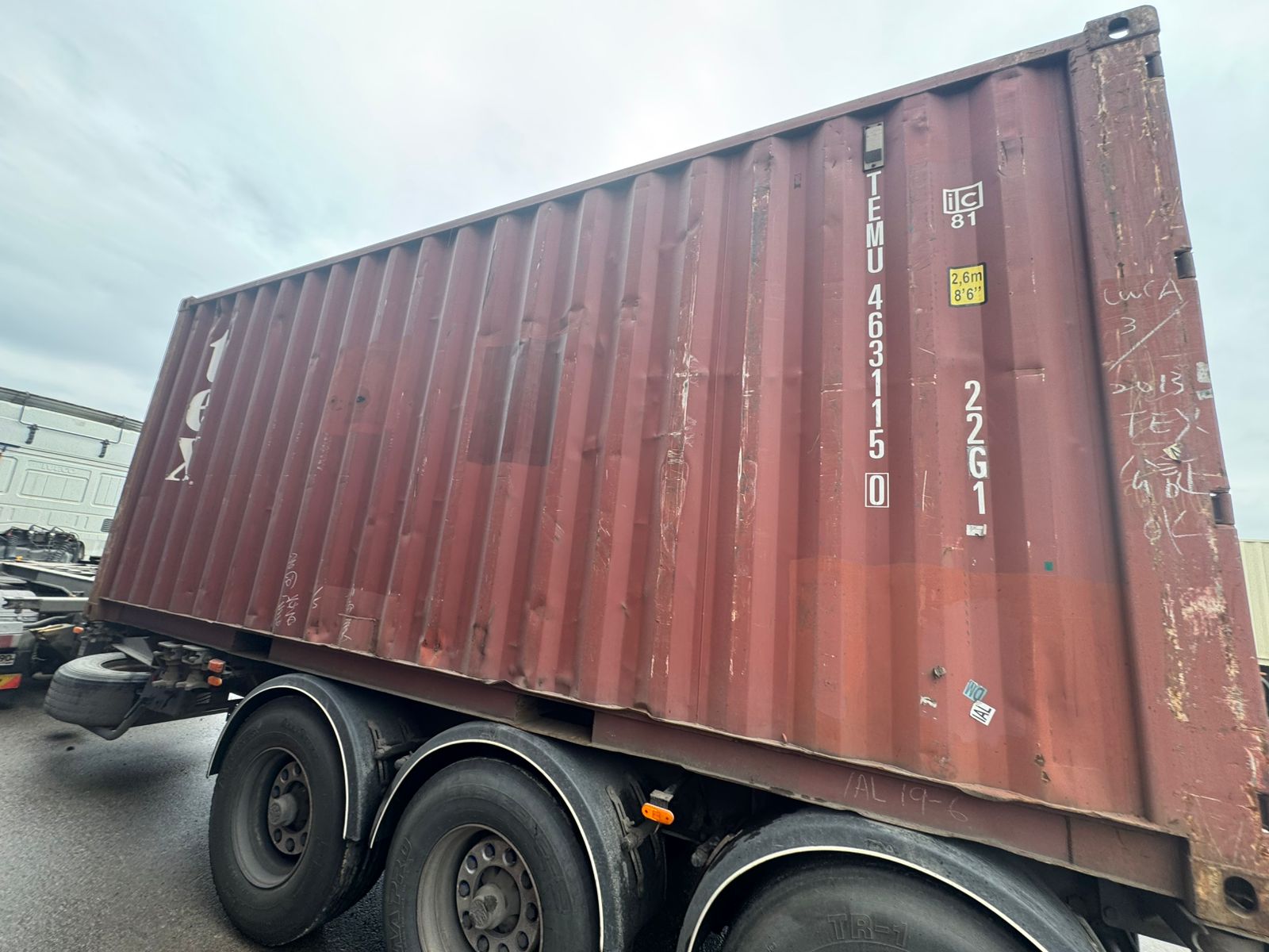 Морской контейнер TEMU4631150