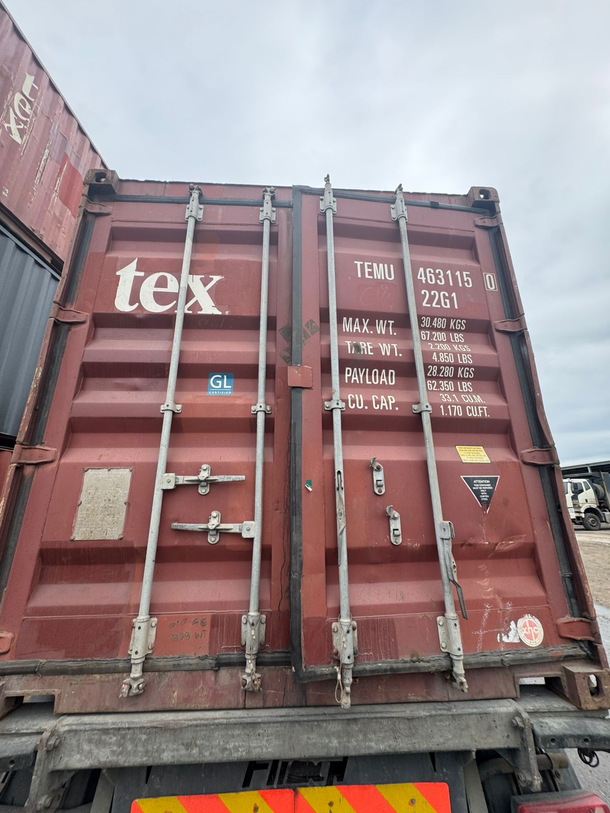 Морской контейнер TEMU4631150