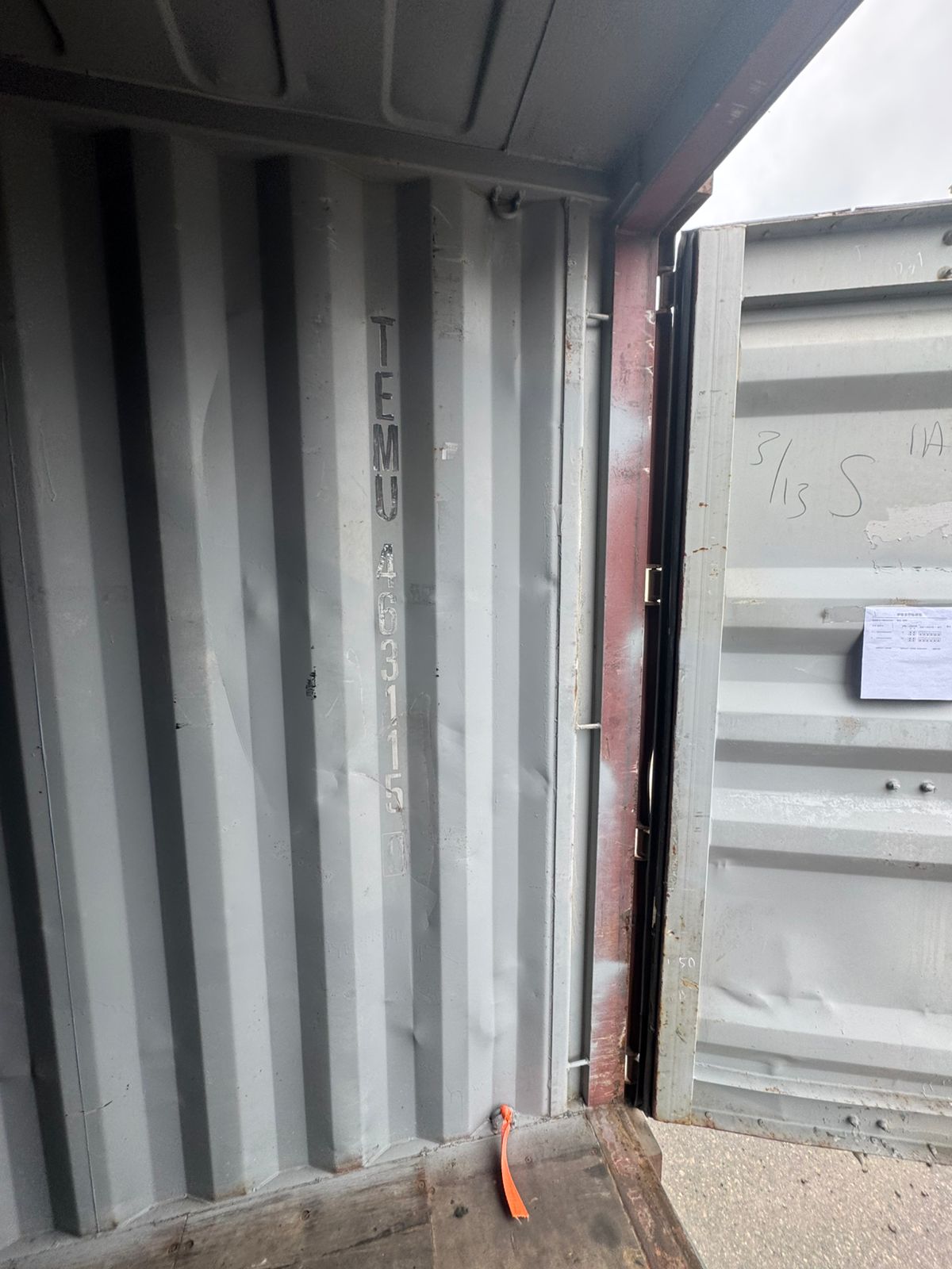 Морской контейнер TEMU4631150