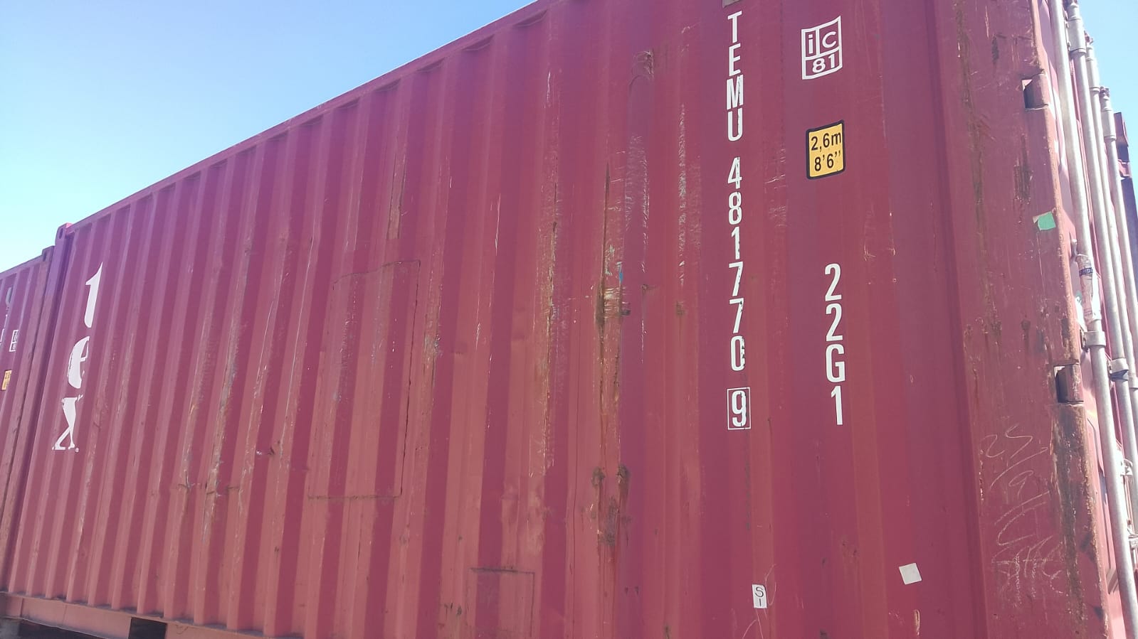Морской контейнер TEMU4817709