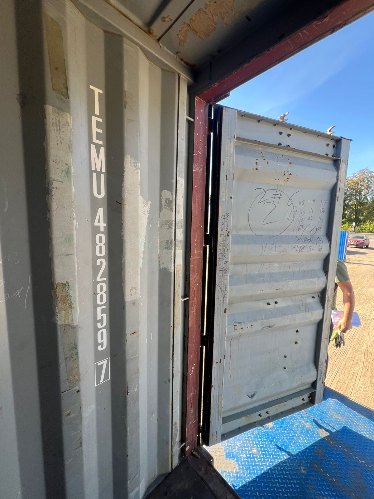 Морской контейнер TEMU4828597