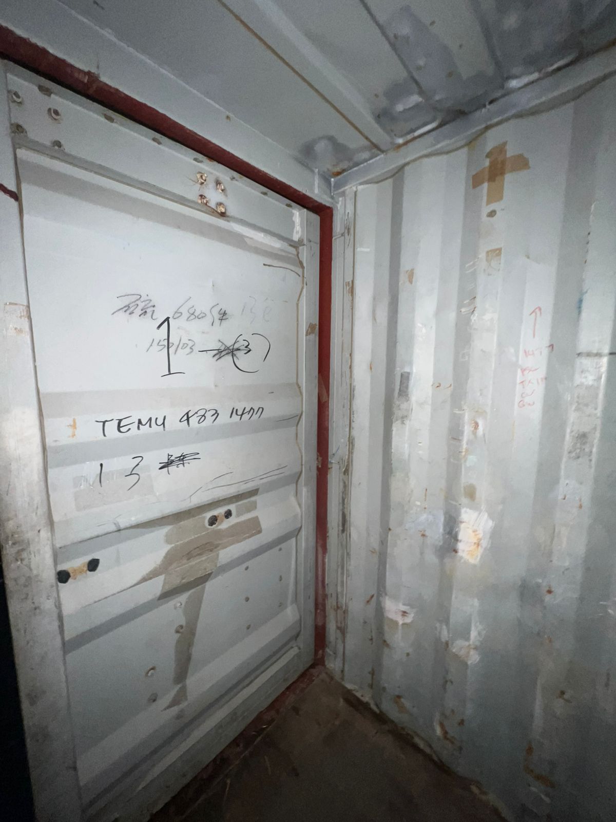 Морской контейнер TEMU4831477