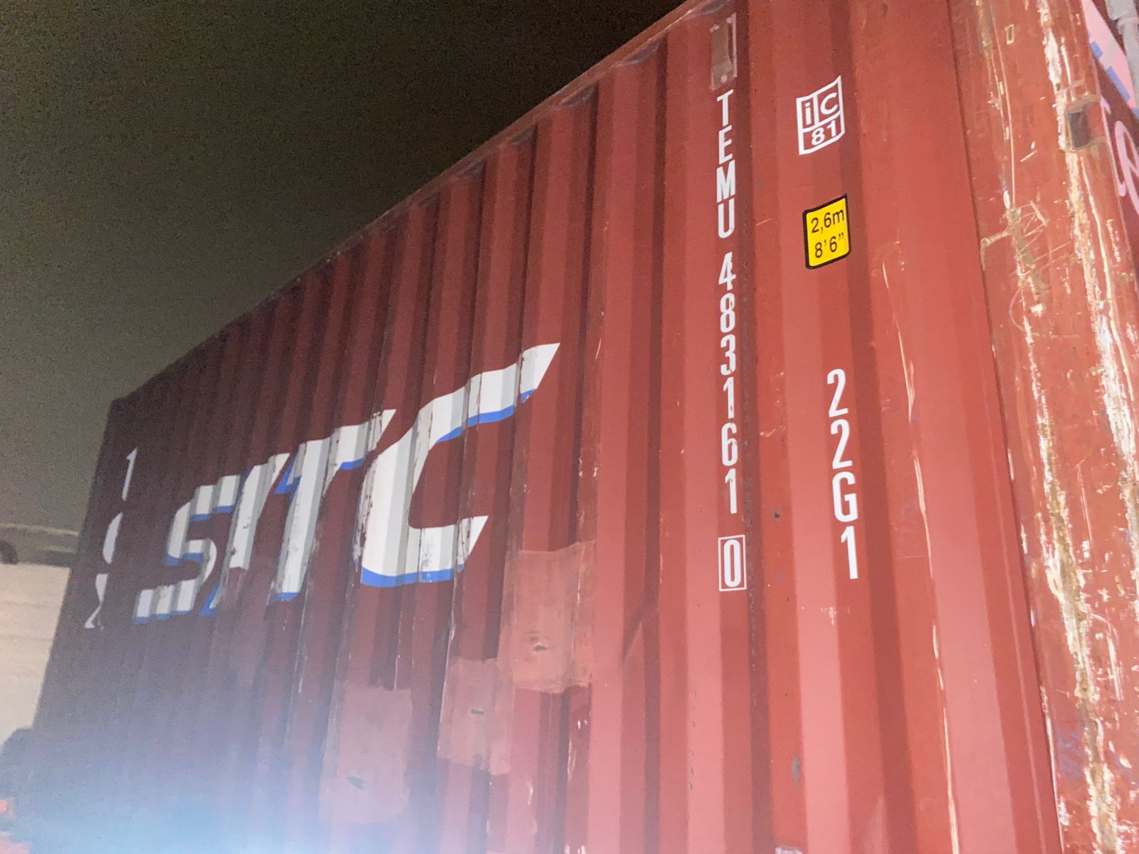 Морской контейнер TEMU4831610