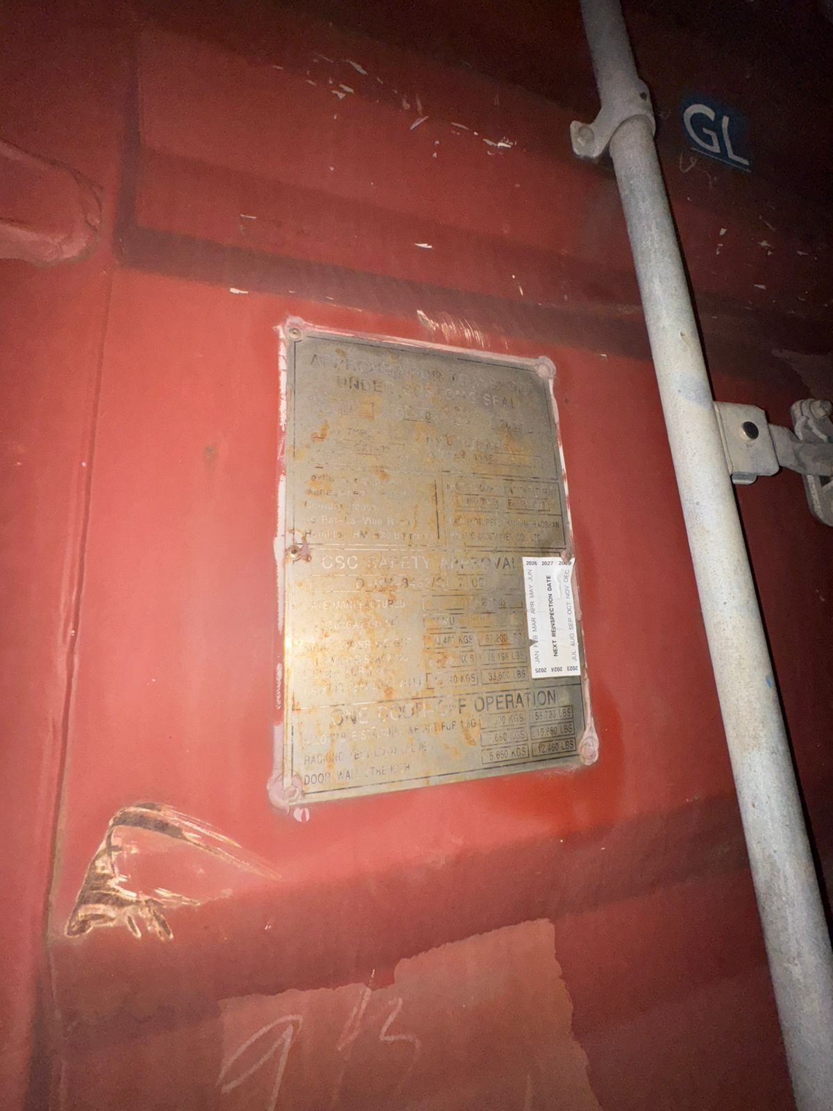 Морской контейнер TEMU4831944