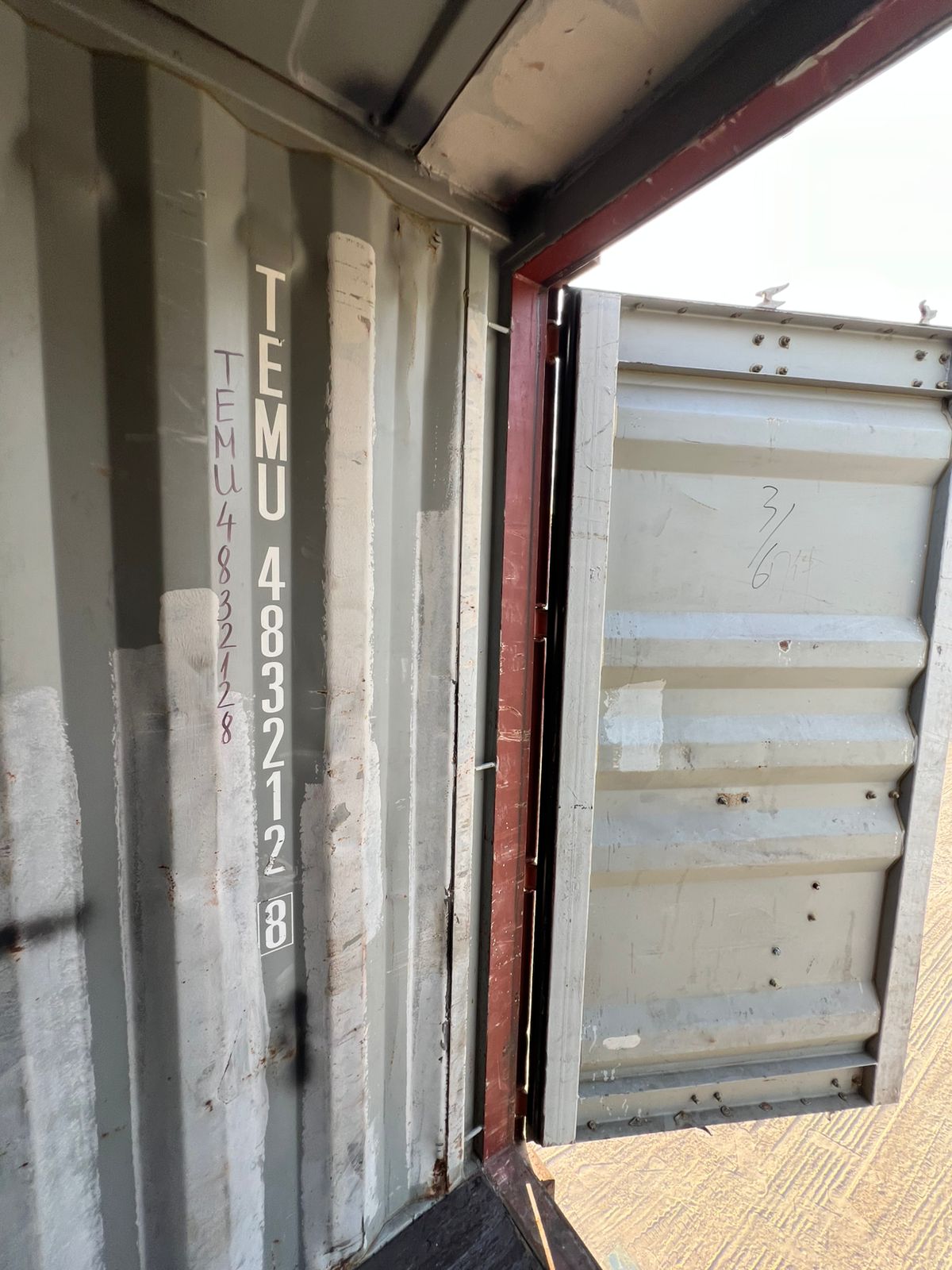 Морской контейнер TEMU4832128