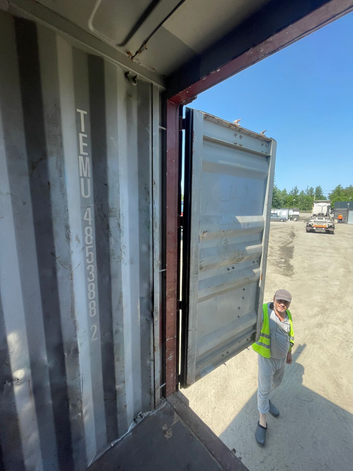 Морской контейнер TEMU4853882