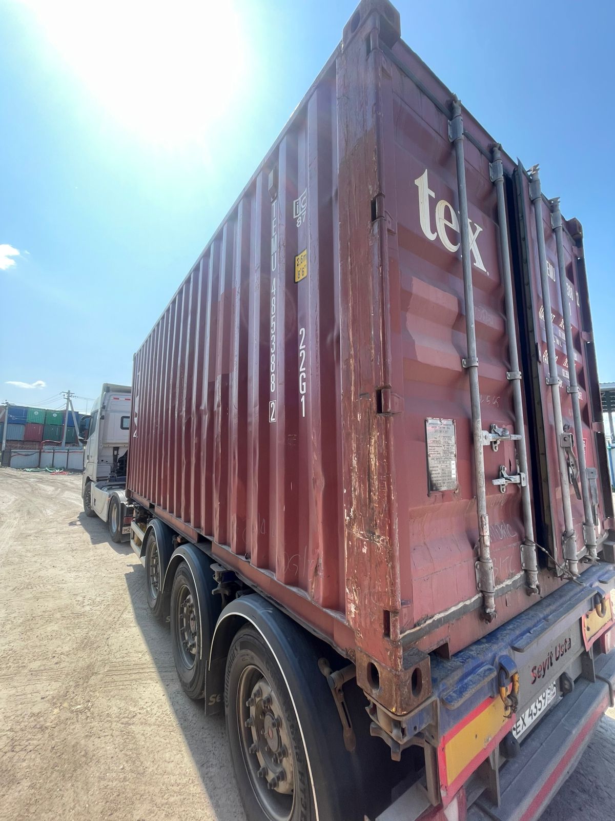 Морской контейнер TEMU4853882