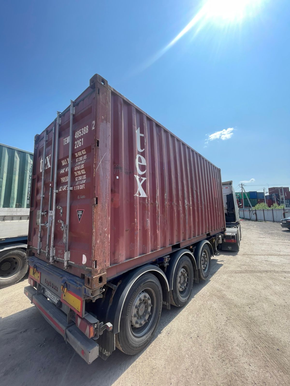 Морской контейнер TEMU4853882