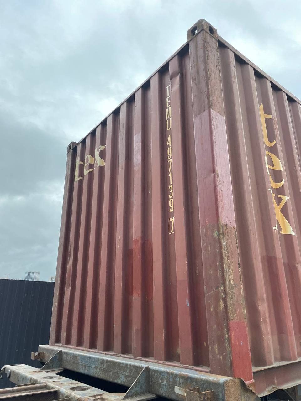 Морской контейнер TEMU4971397