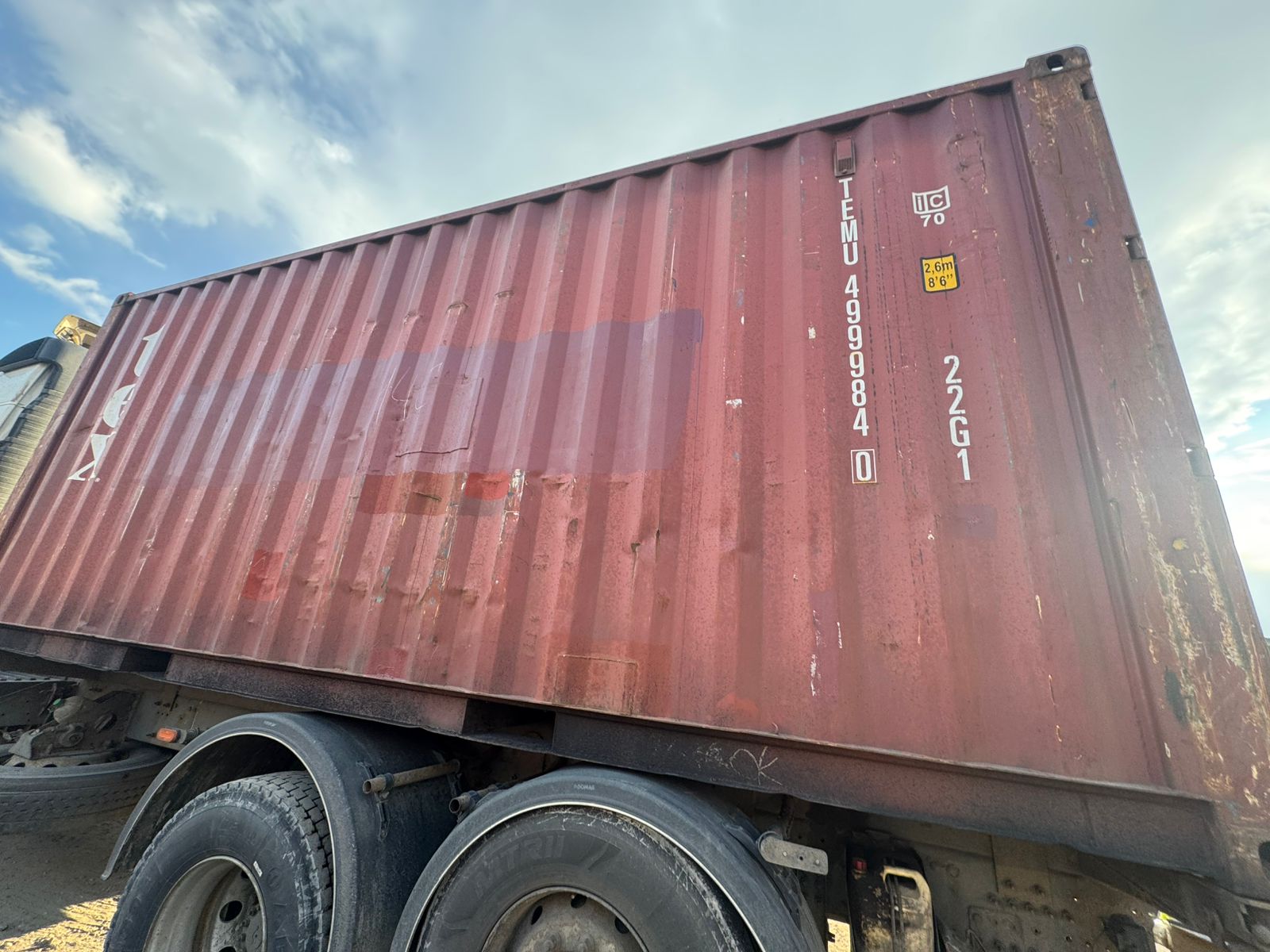 Морской контейнер TEMU4999840