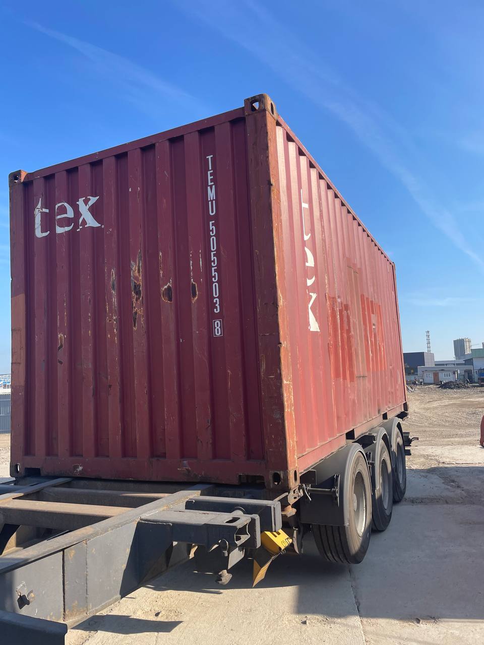 Морской контейнер TEMU5055038