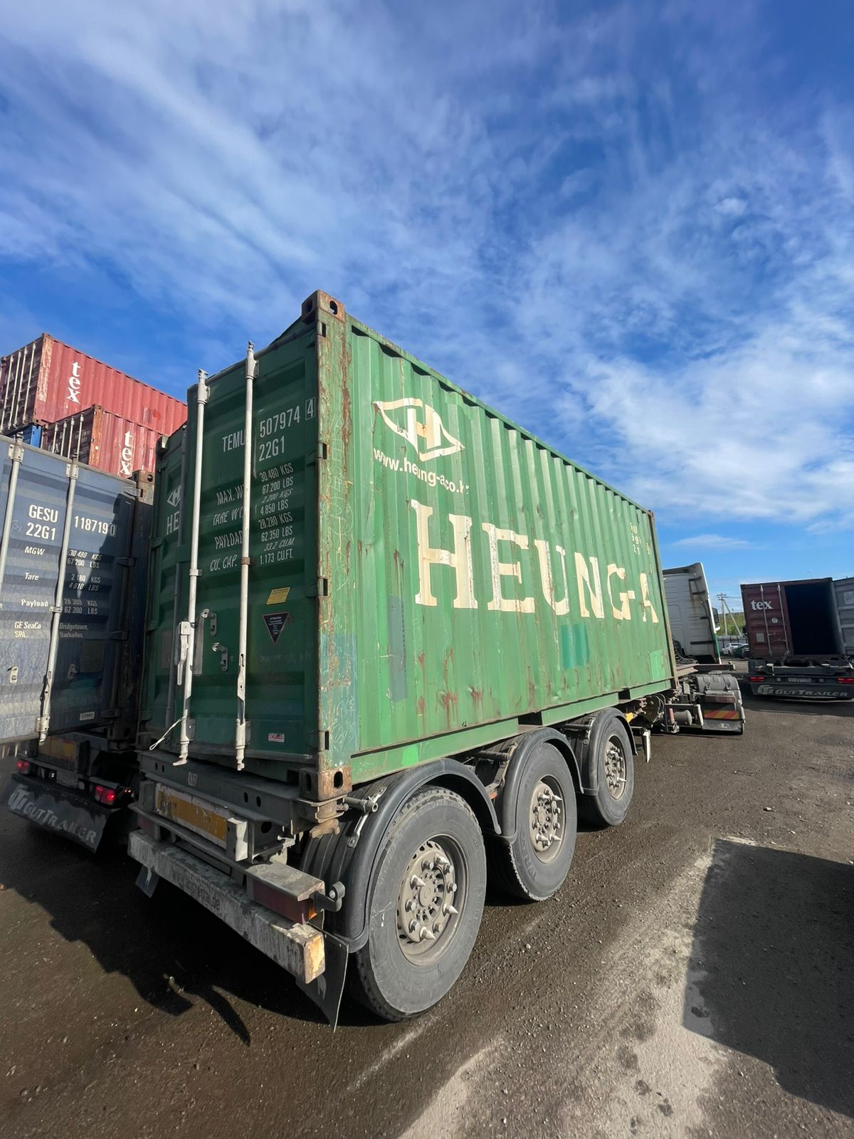 Морской контейнер TEMU5079744