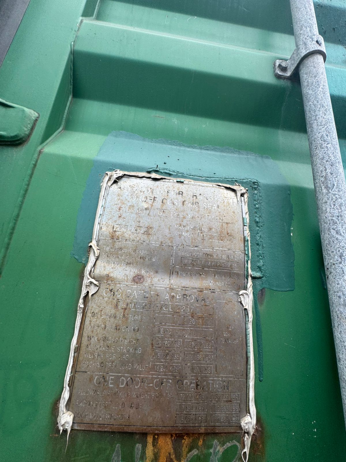 Морской контейнер TEMU5082162