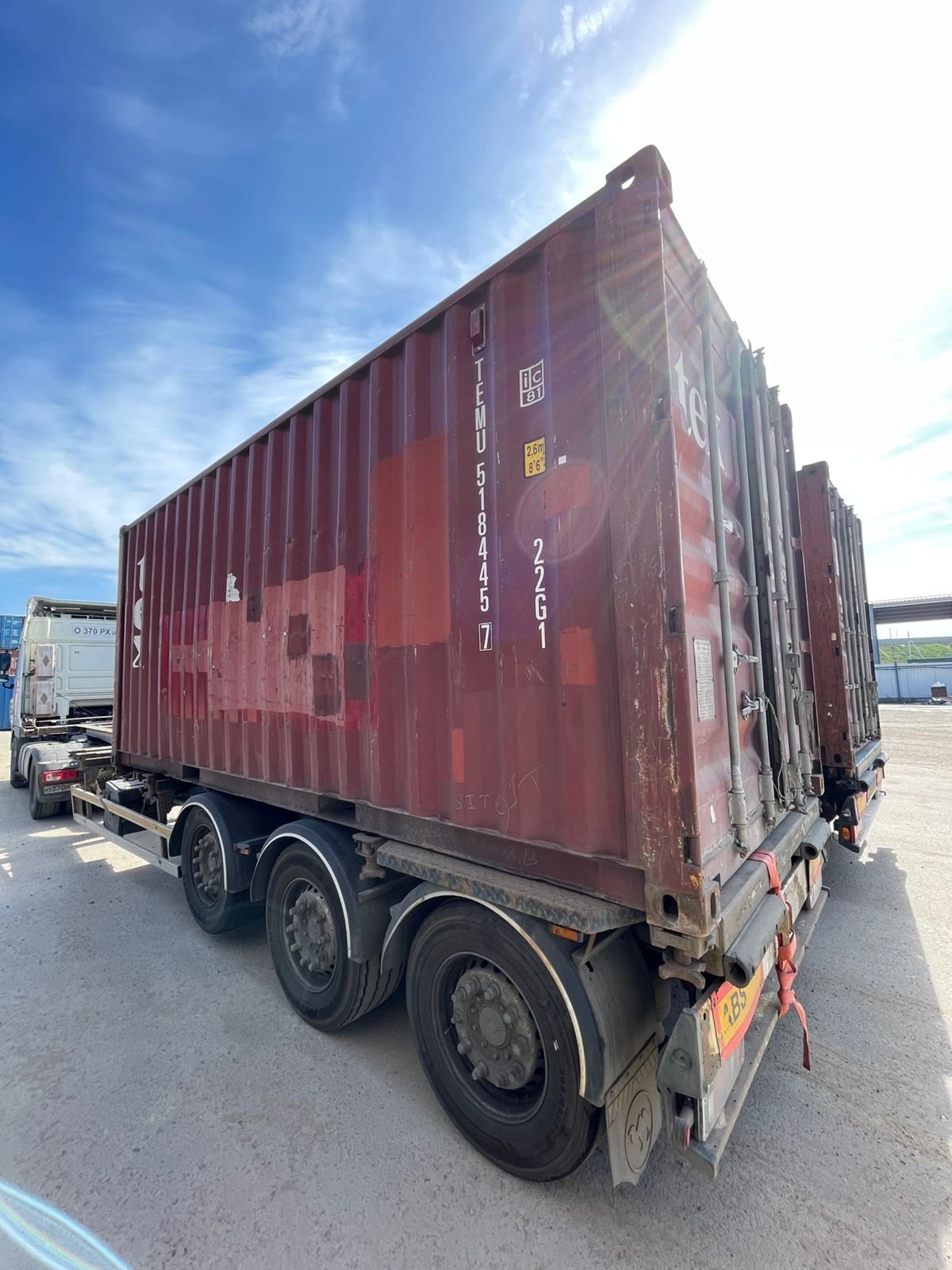 Морской контейнер TEMU5184457