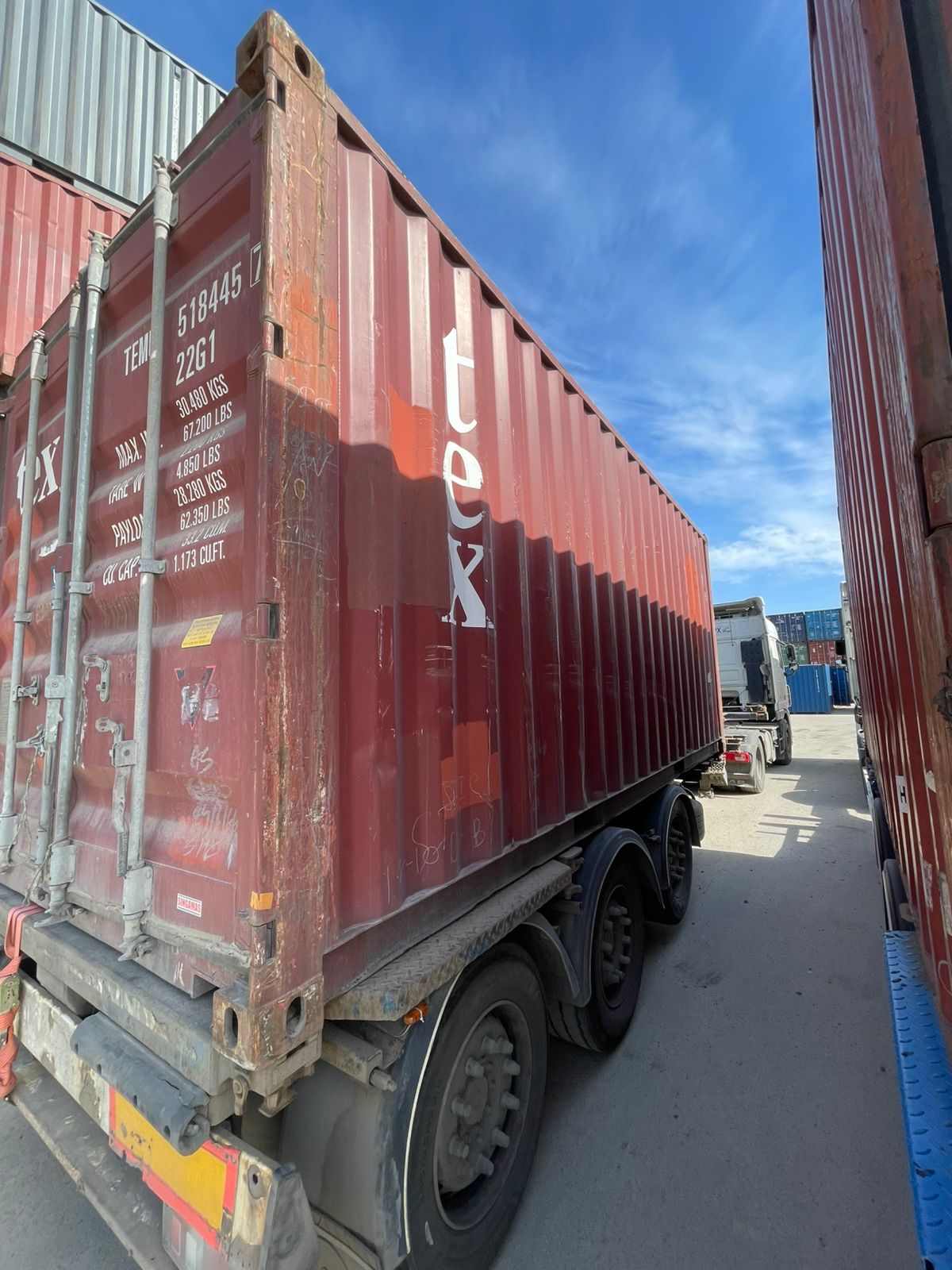 Морской контейнер TEMU5184457