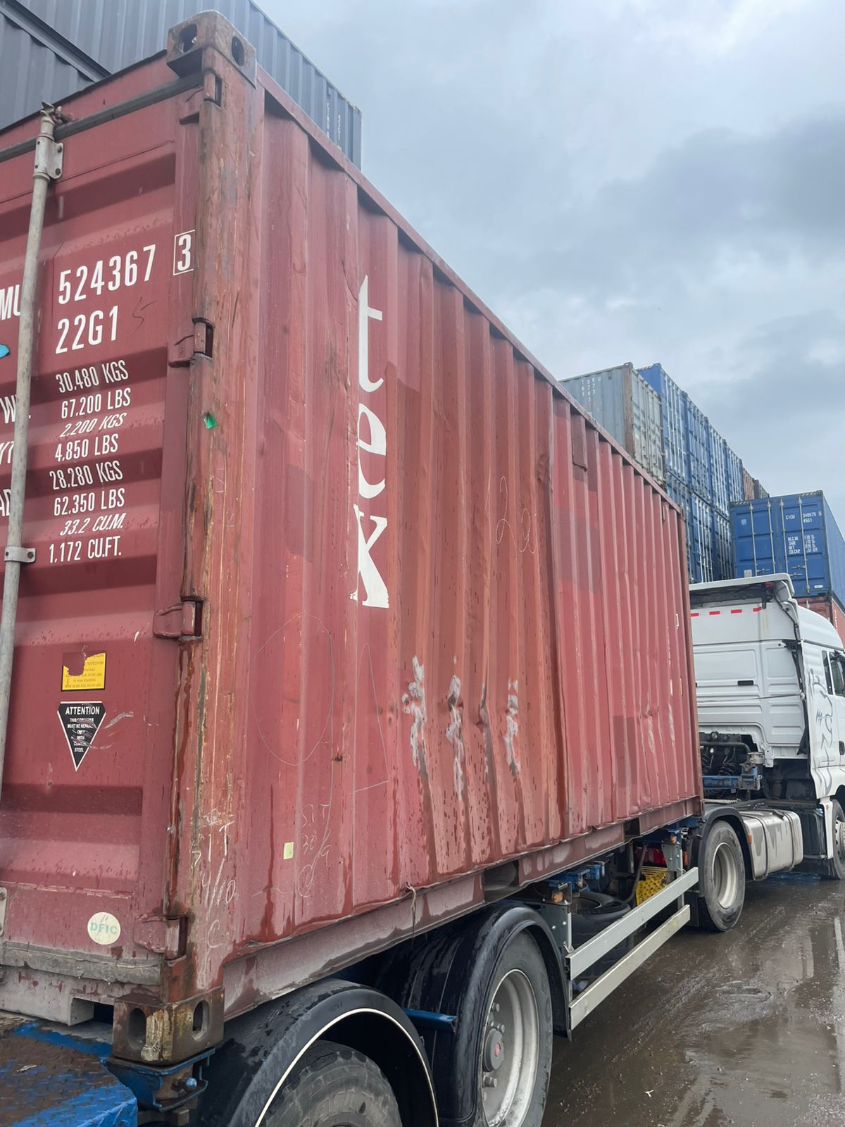 Морской контейнер TEMU5243673