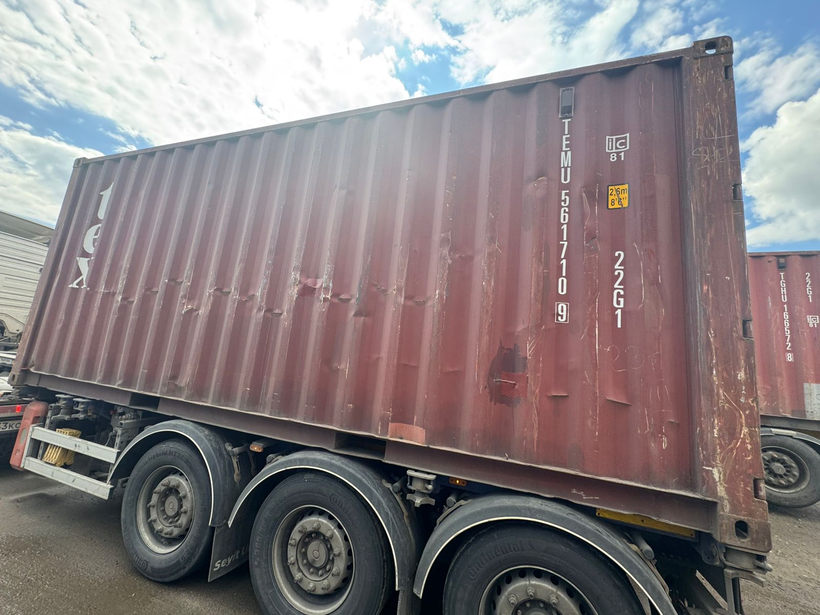 Морской контейнер TEMU5617109