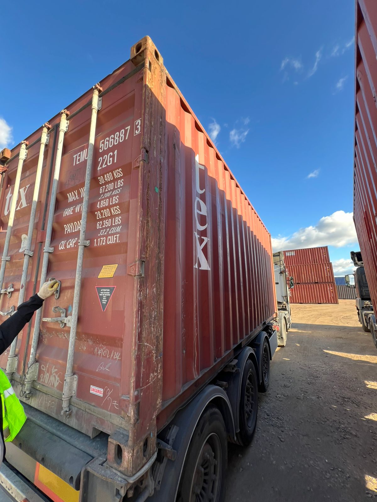 Морской контейнер TEMU5668873