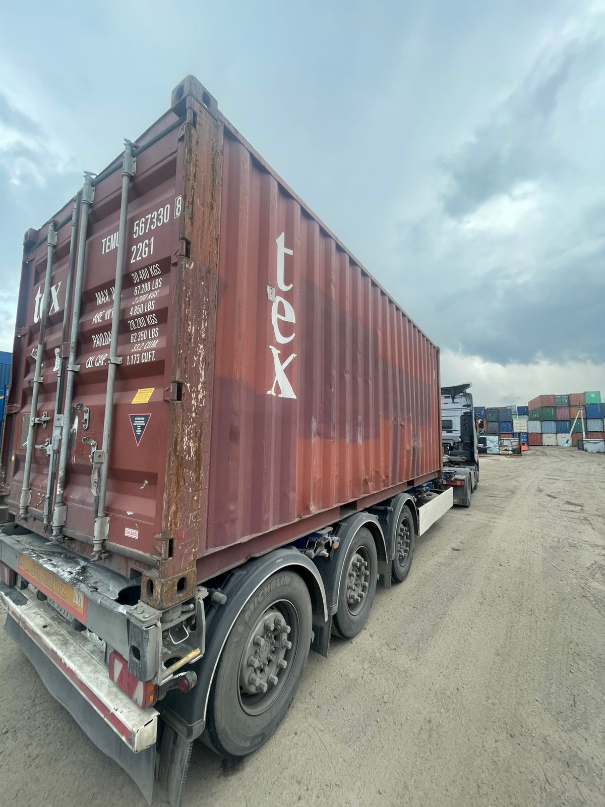 Морской контейнер TEMU5673308