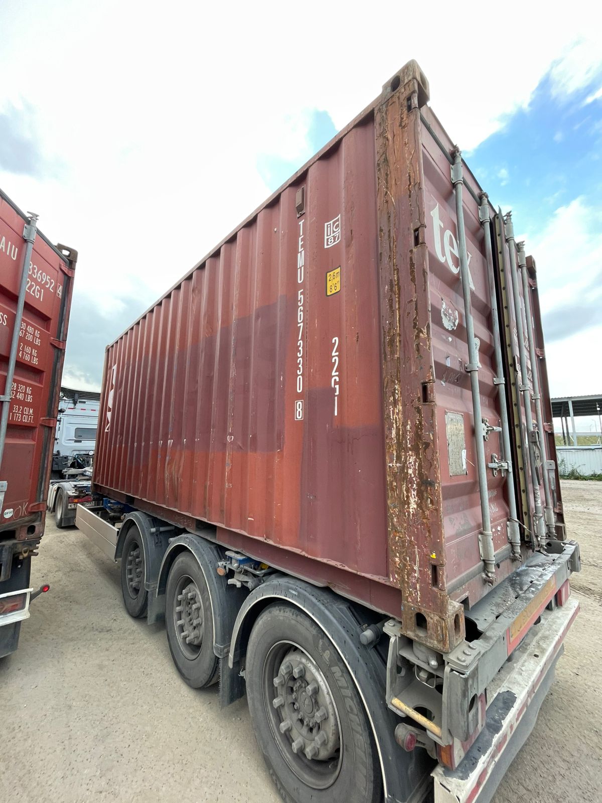 Морской контейнер TEMU5673308