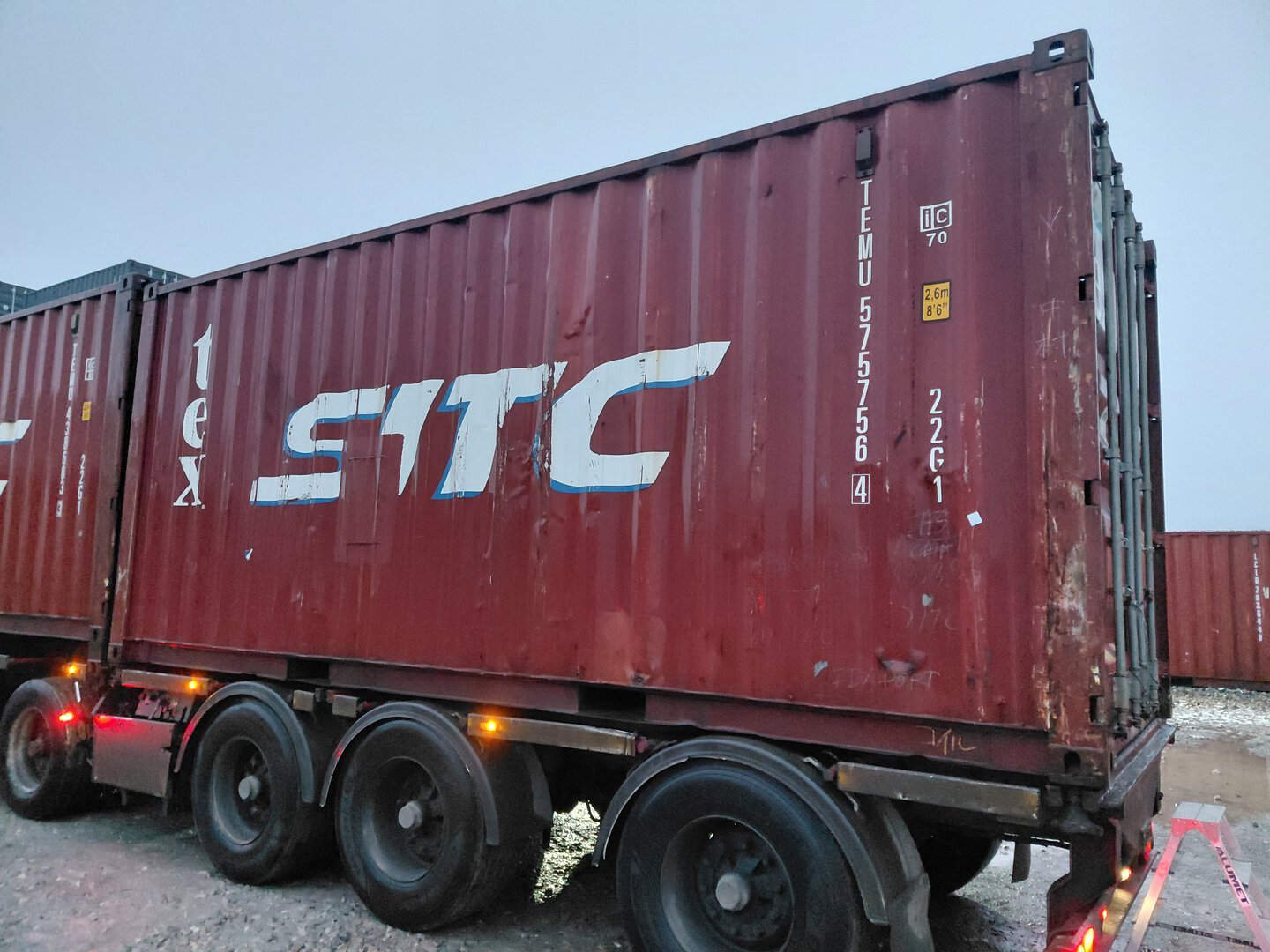 Морской контейнер TEMU5757564