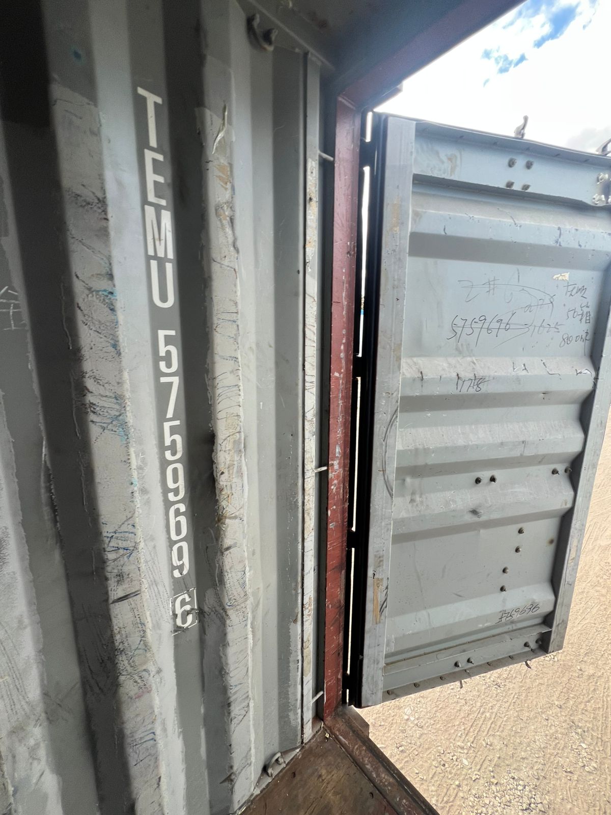 Морской контейнер TEMU5759696