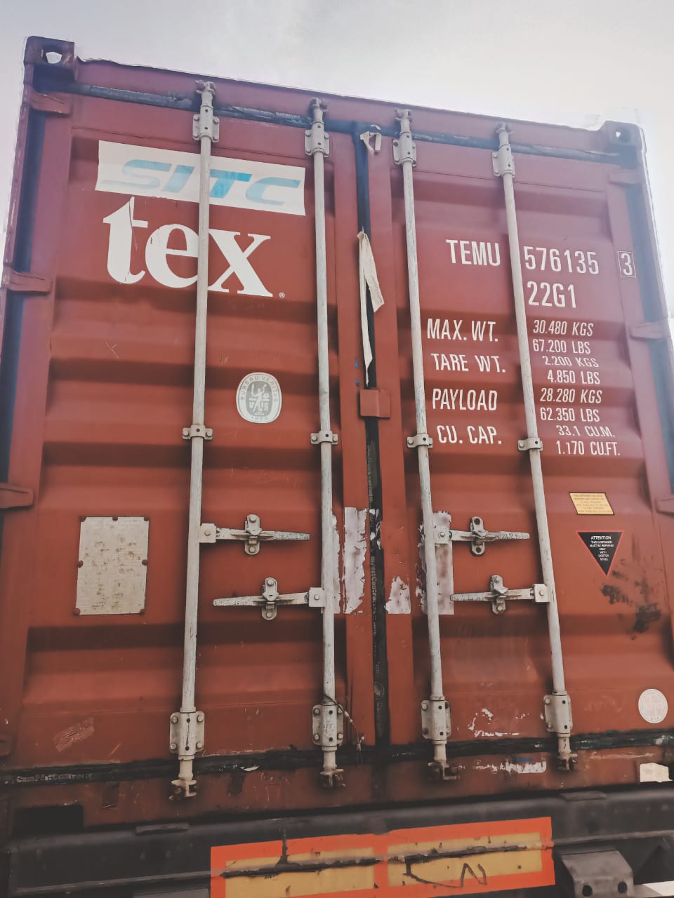 Морской контейнер TEMU5761353