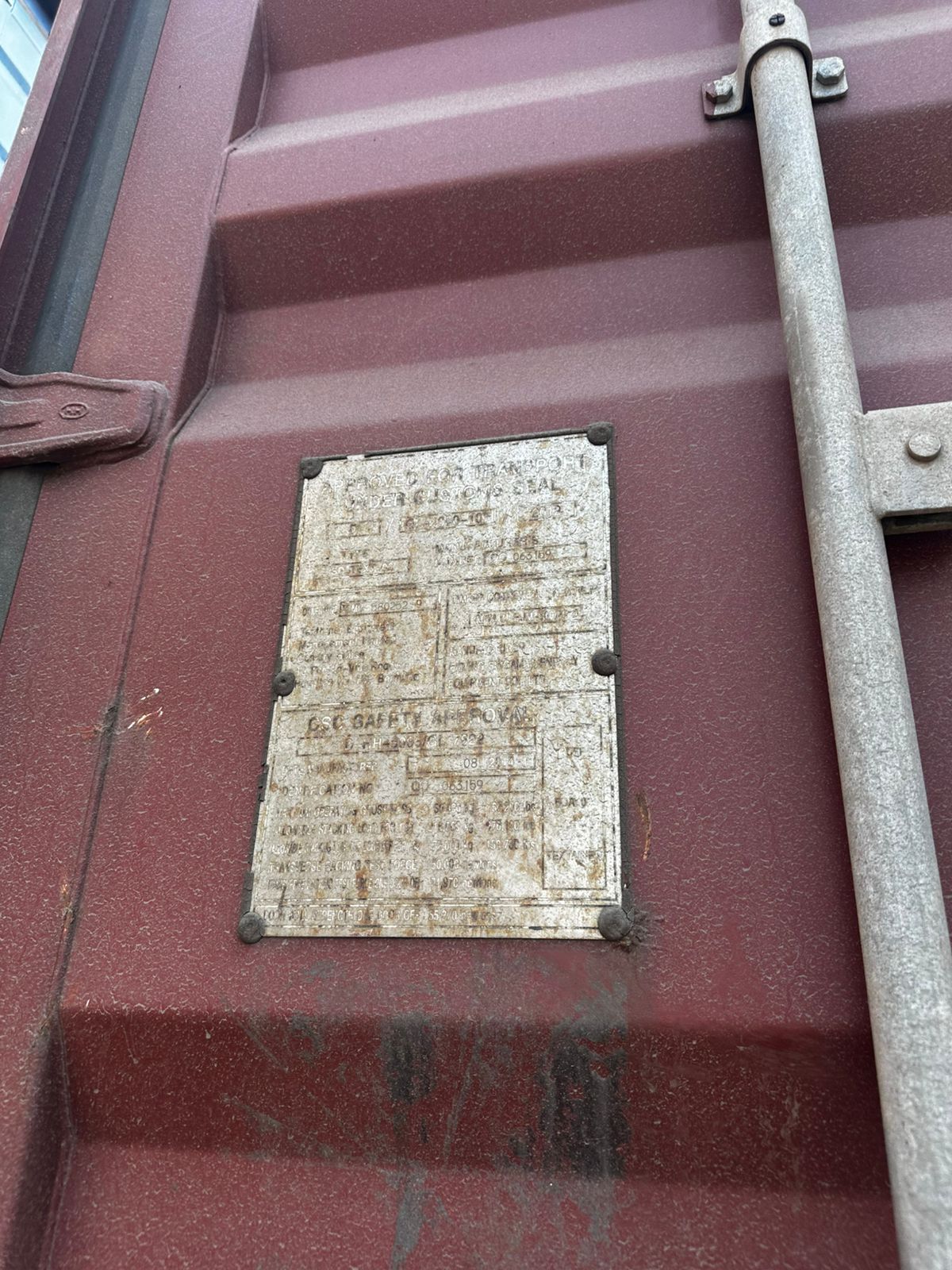 Морской контейнер TEMU5802529