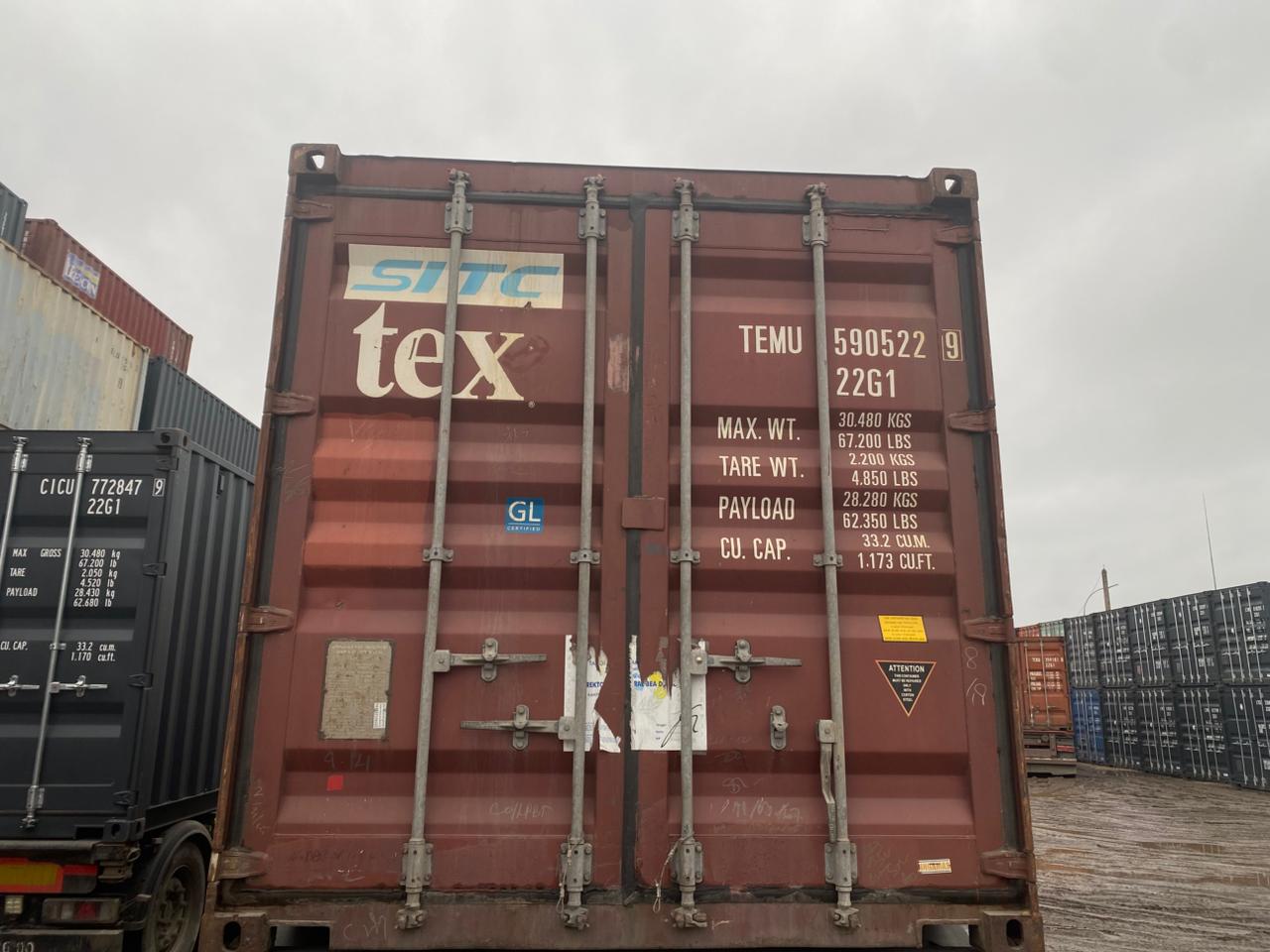 Морской контейнер TEMU5905229