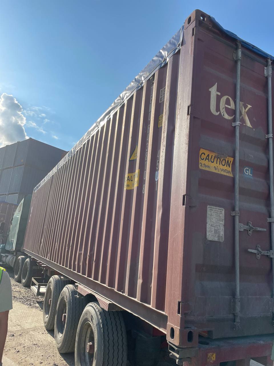 Морской контейнер TEMU6438108