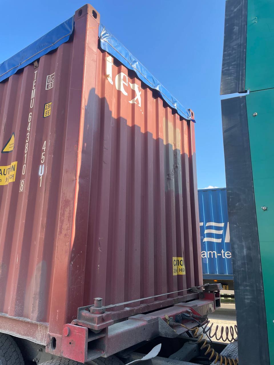 Морской контейнер TEMU6438108