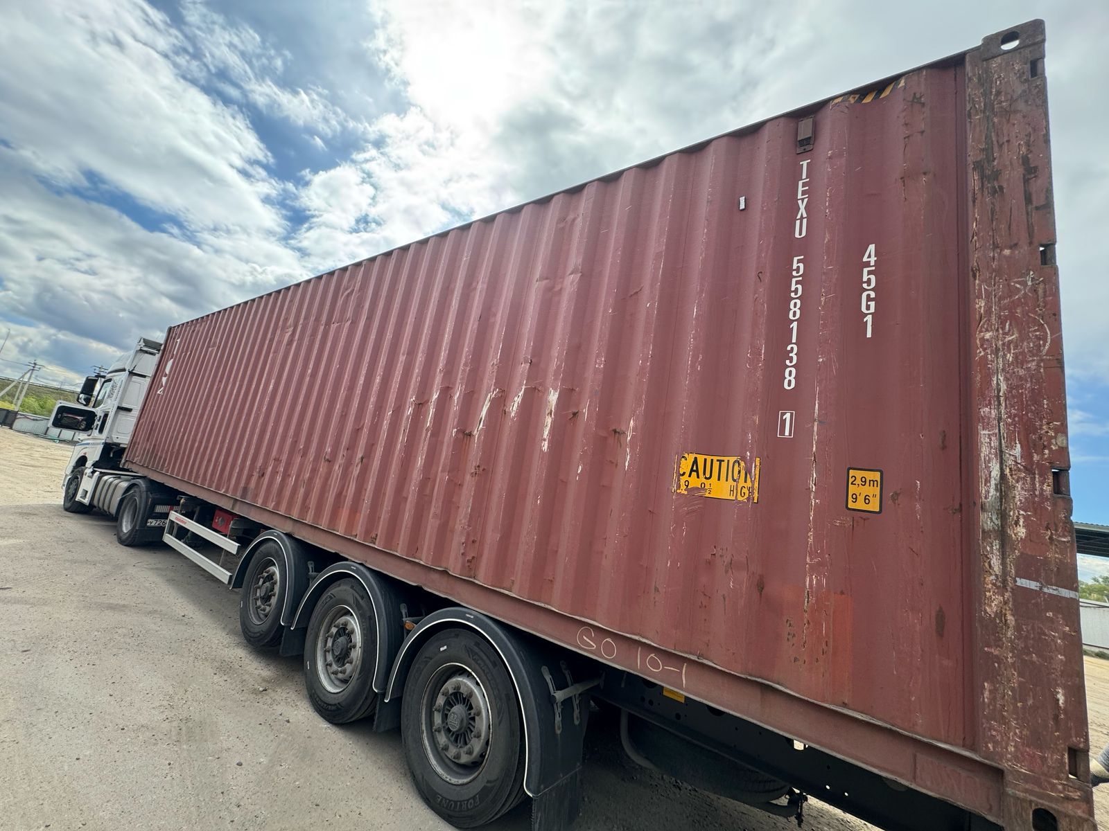 Морской контейнер TEXU5581381