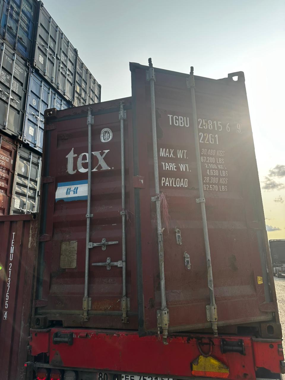 Морской контейнер TGBU2581569