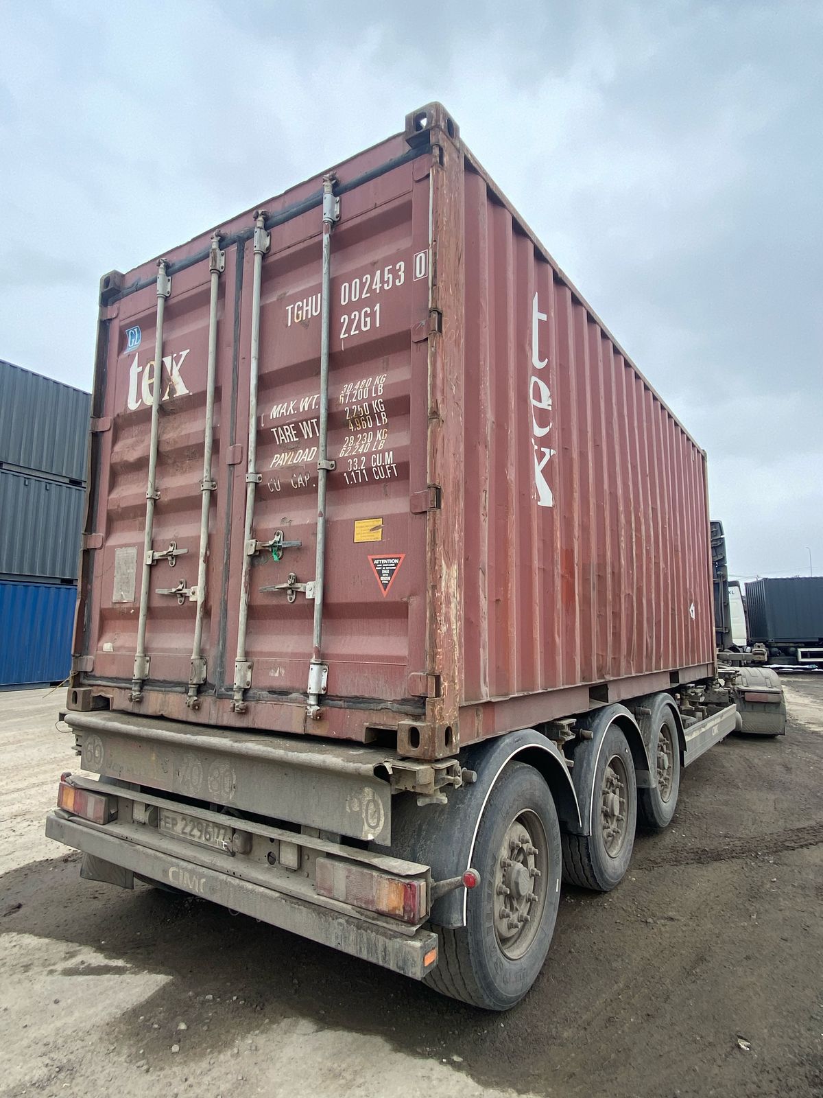 Морской контейнер TGHU0024530