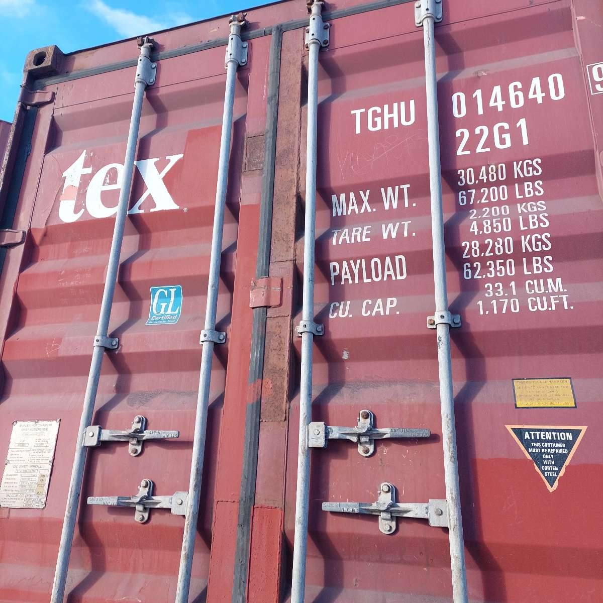 Морской контейнер TGHU0146409