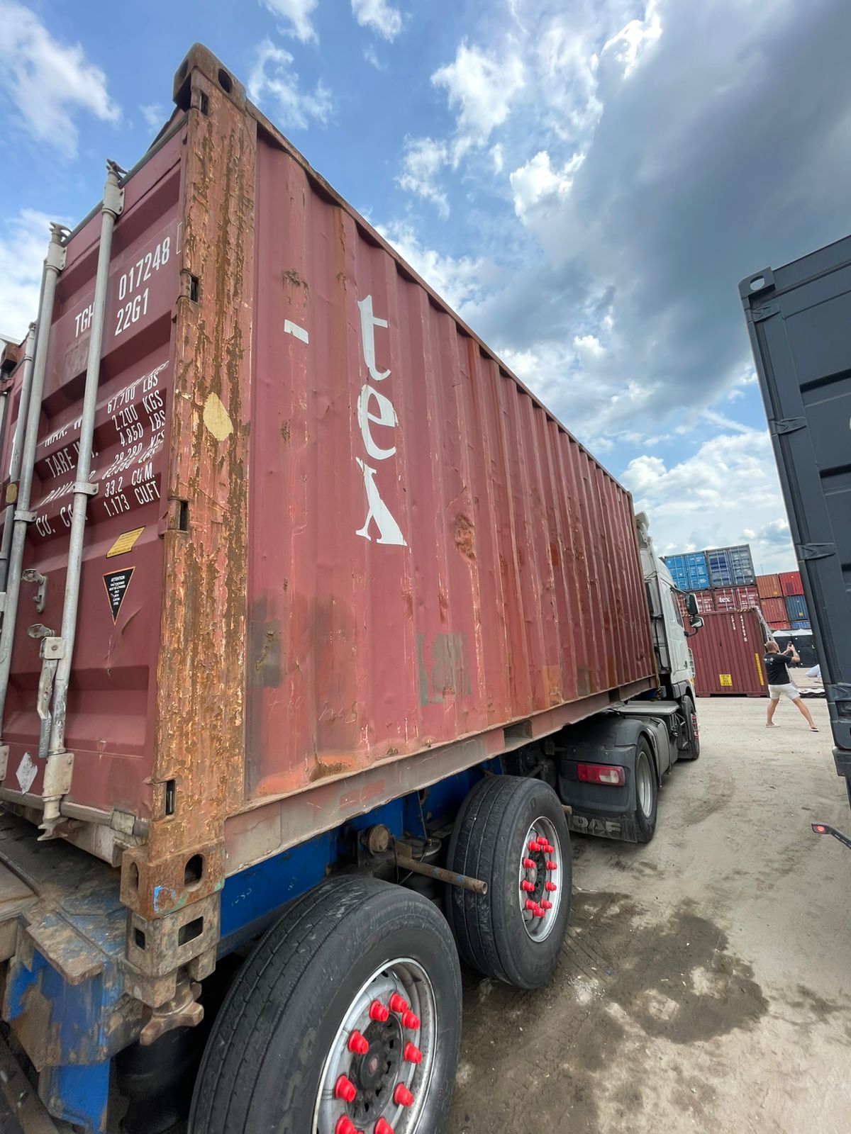 Морской контейнер TGHU0172481