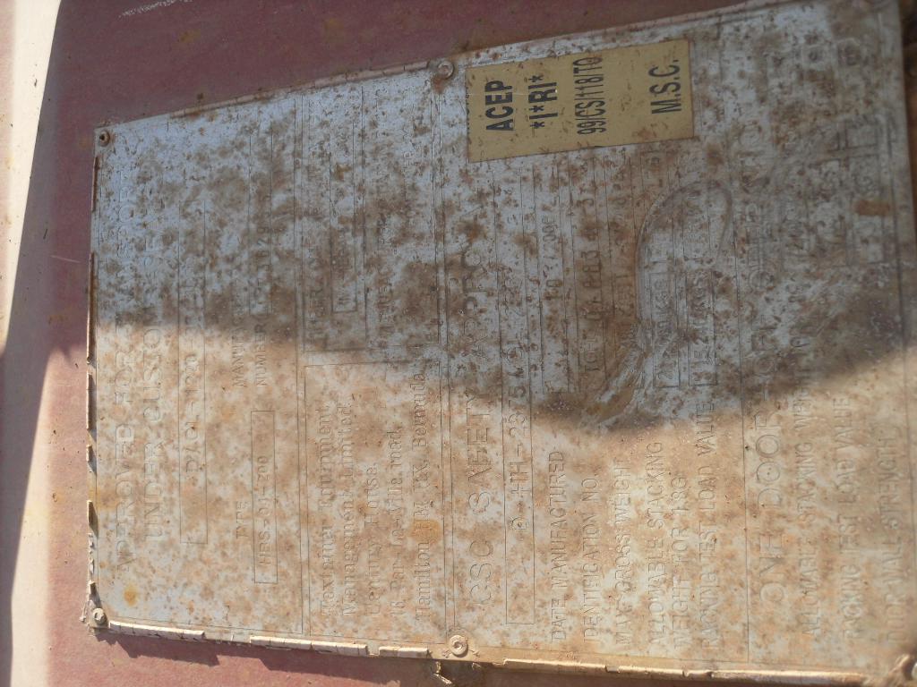 Морской контейнер TGHU0188343