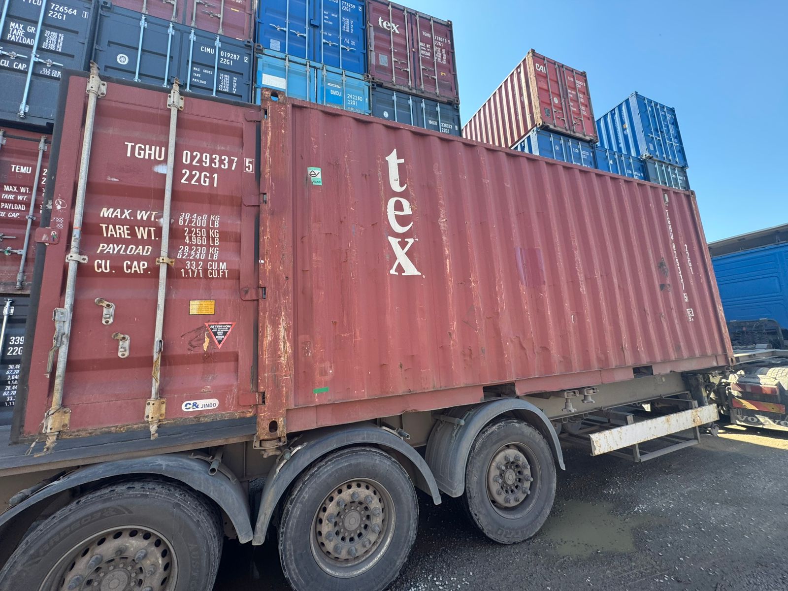 Морской контейнер TGHU0293375