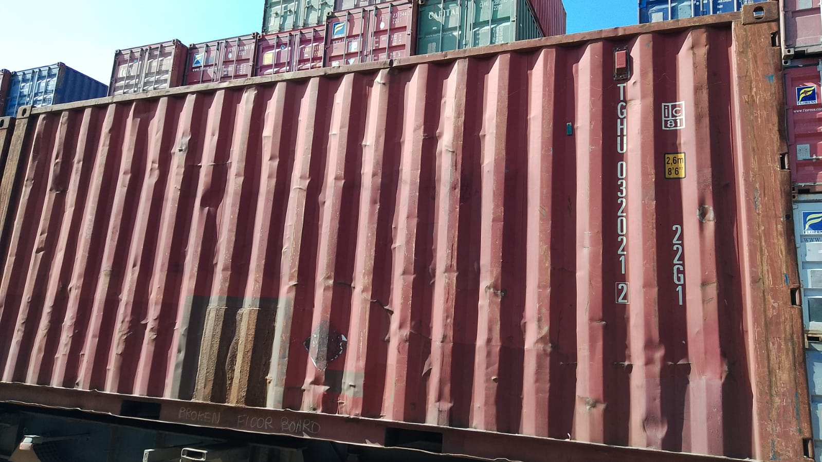 Морской контейнер TGHU0320212