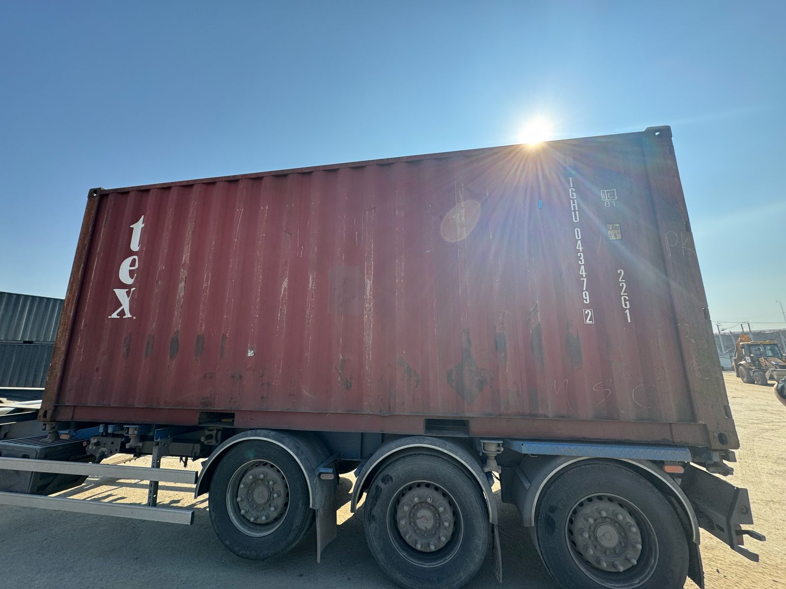 Морской контейнер TGHU0434792