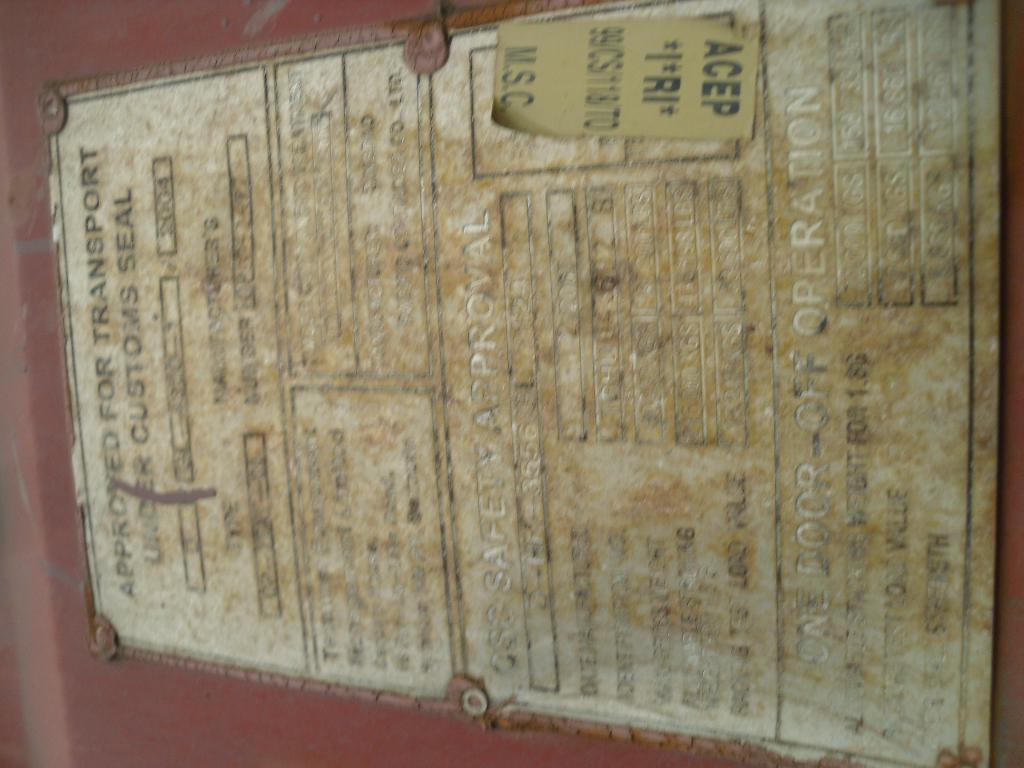 Морской контейнер TGHU0436028