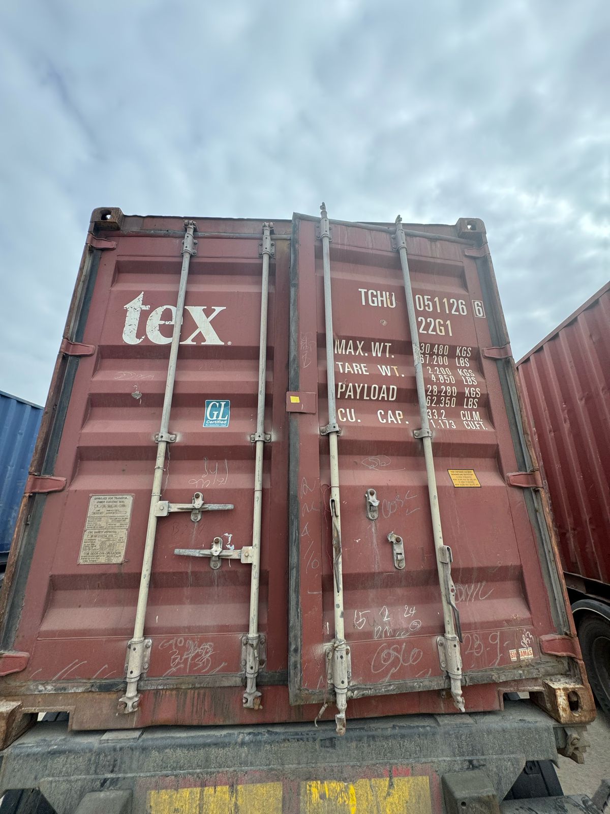 Морской контейнер TGHU0511266