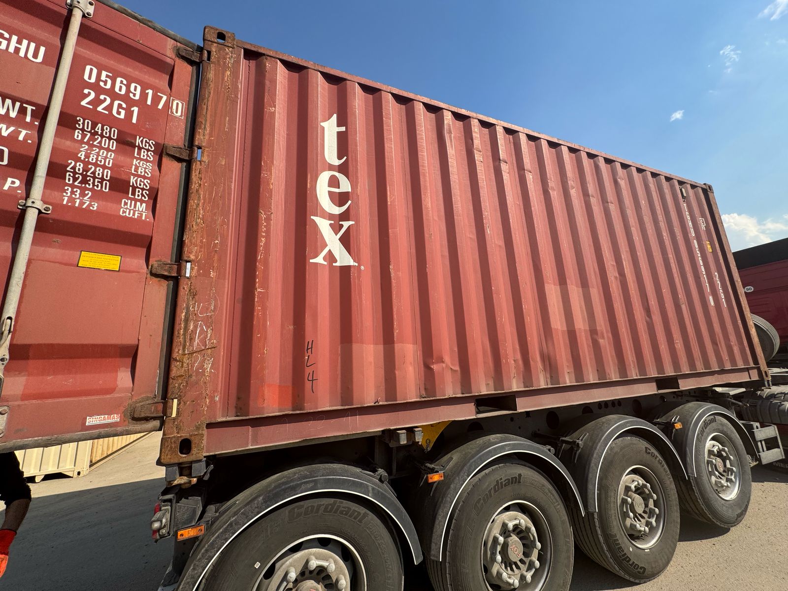 Морской контейнер TGHU0569170