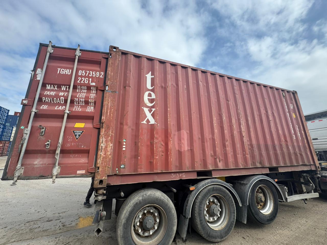 Морской контейнер TGHU0573592