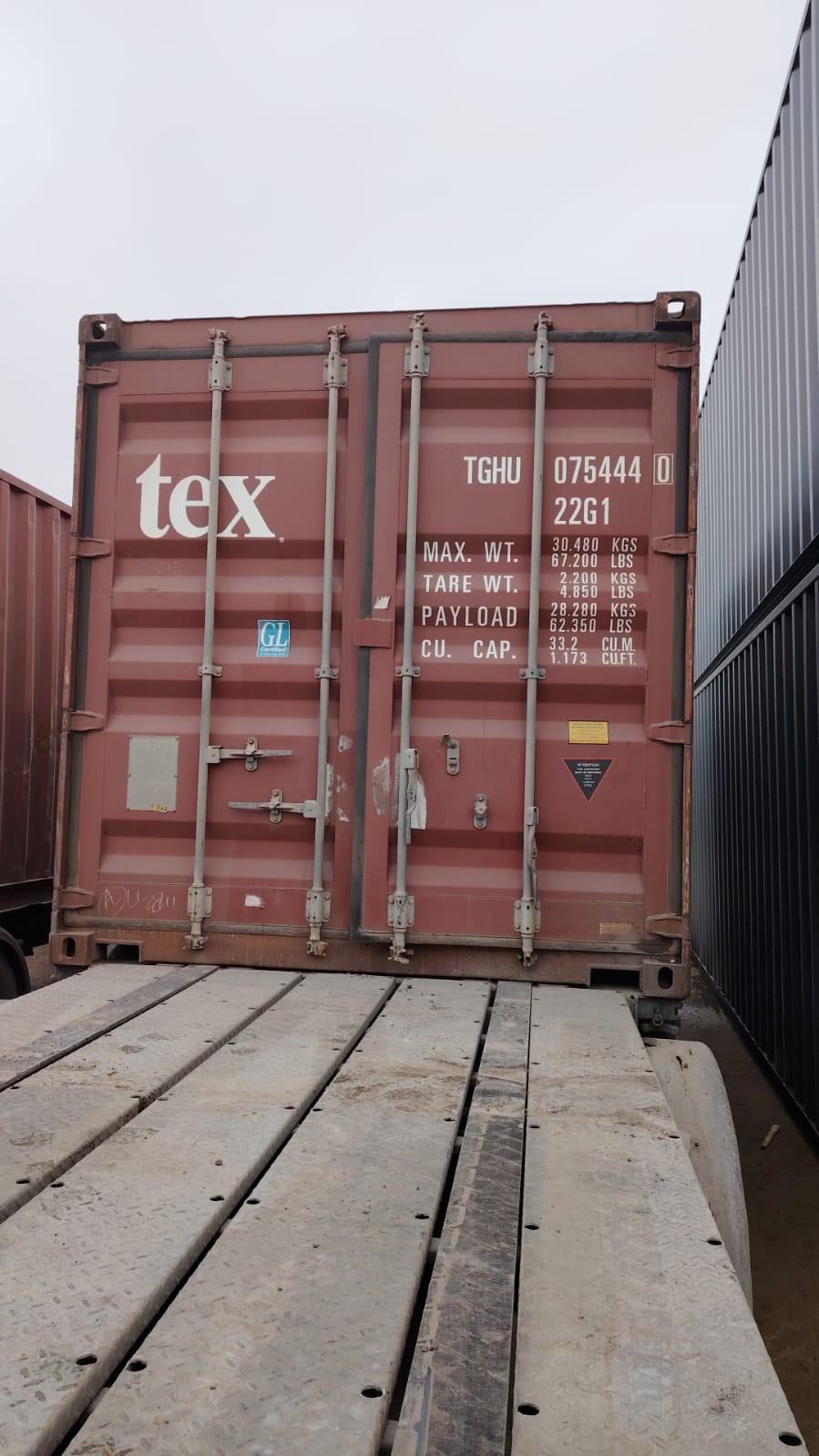 Морской контейнер TGHU0754440