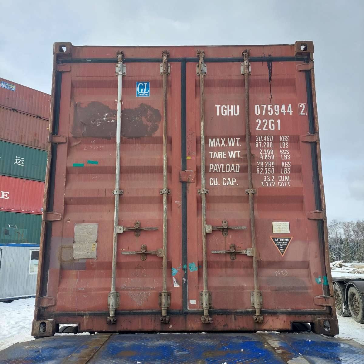 Морской контейнер TGHU0759442