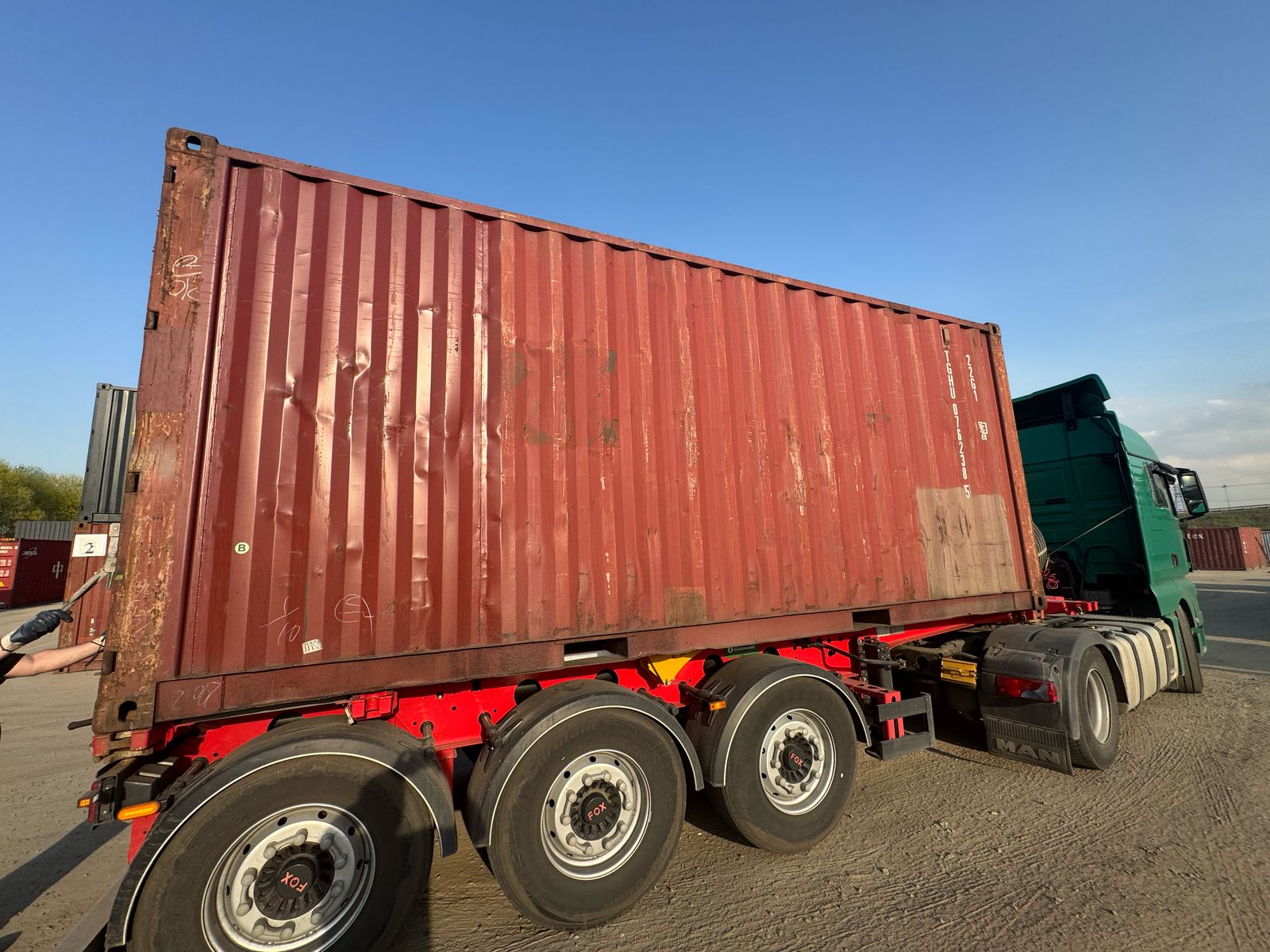 Морской контейнер TGHU0762385