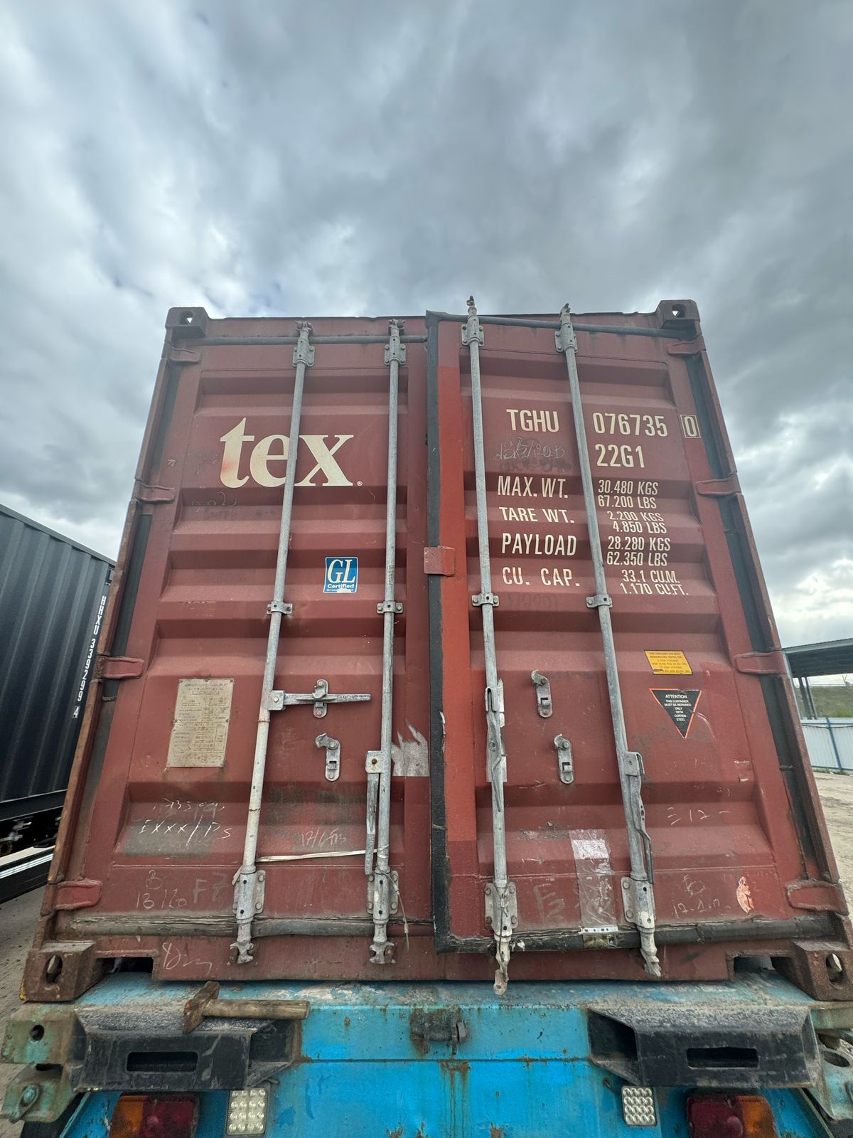 Морской контейнер TGHU0767350