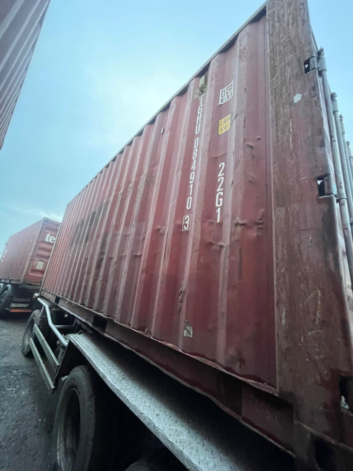 Морской контейнер TGHU0849103