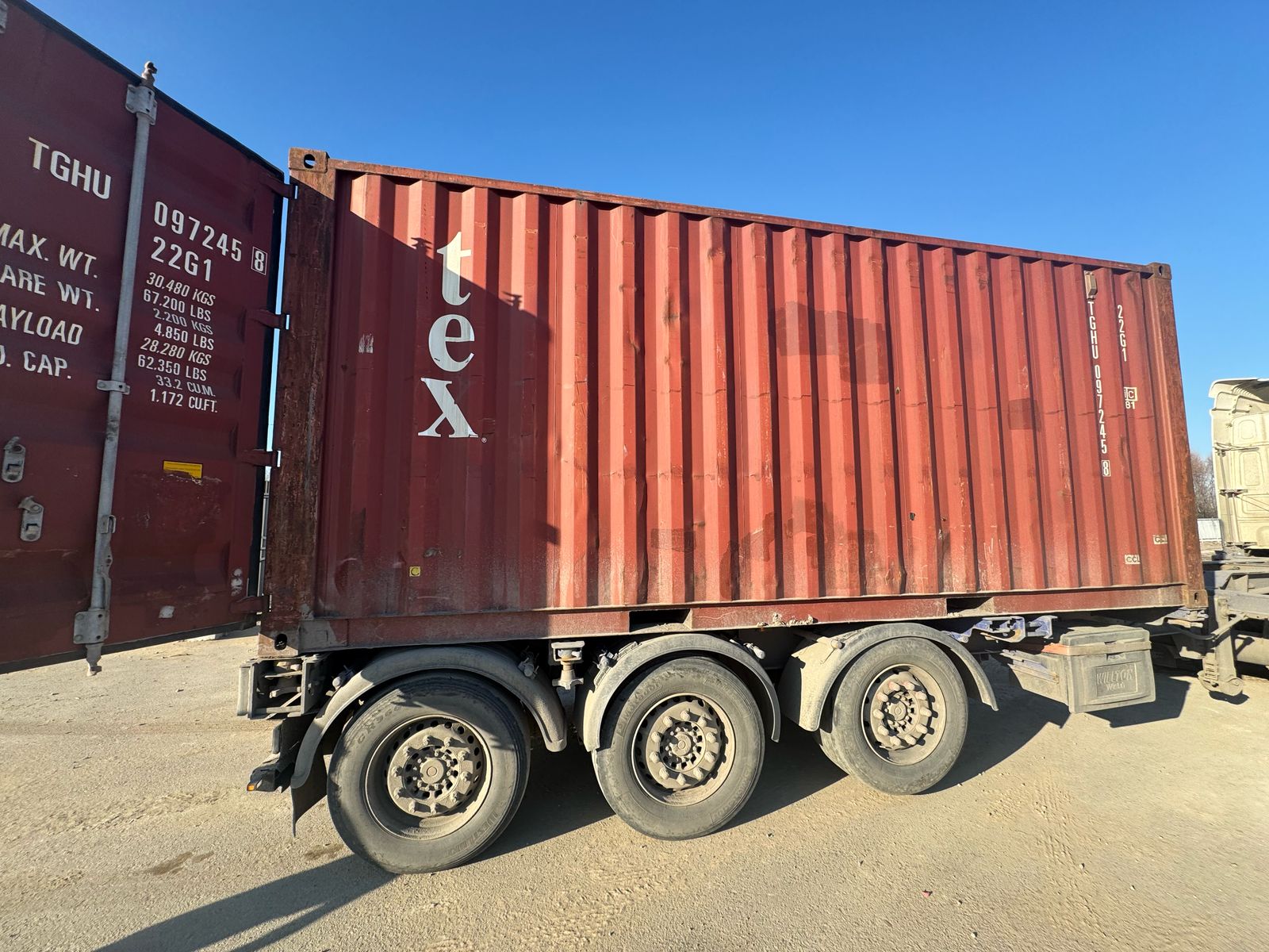 Морской контейнер TGHU0972458